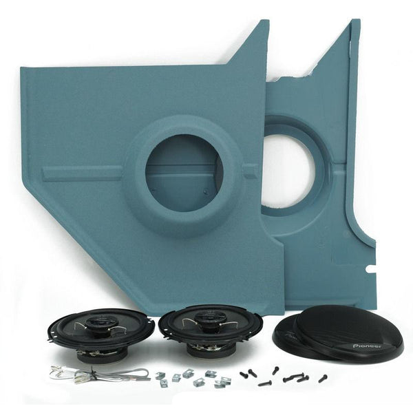 John's Mustang 19651966 Mustang Deluxe Kick Panels, with Speakers