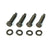 1965-1966 Mustang Front Bumper Outer Arm Bolt Set, 8 pcs