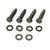 1967-1968 Mustang Front Bumper Outer Arm Bolt Set, 10 pcs