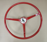 Bright Red 1965-1966 Mustang Steering Wheel OEM - (Excl. Horn Ring)