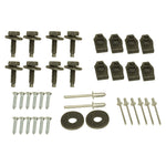 1969 Mustang Fastback Interior Quarter Trim Panel Hardware Kit, 40 pcs