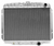 1967-1968 Mustang Radiator, Aluminum, V8 (Small Block), 24 inches, RH, Lower Hose, HiPo