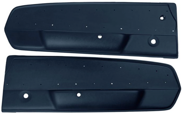 Mustang Door Panel Blue Deluxe Interior Pair 1967