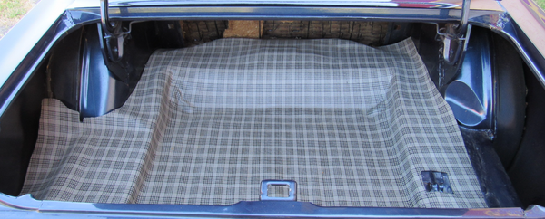 John s Mustang 1965 1968 Mustang Trunk Mat Vinyl Coupe
