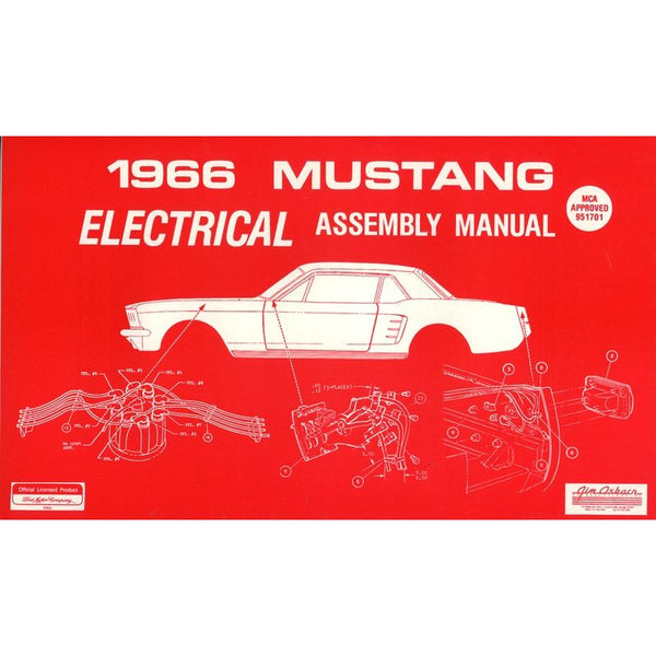1966 MUSTANG REPAIR MANUAL PDF visual data 8