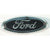 1983-1986 Mustang LX & GT Front Grille Ford Oval Emblem; 1987-1993 Mustang GT Front Grille Ford Oval Emblem