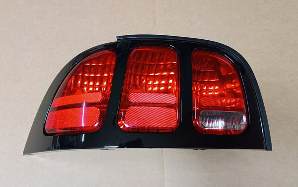 1996-1998 Mustang Tail Light Lens & Bezel, LH