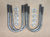 1965-1966 Mustang Rear Leaf Spring U-Bolt Kit - Concours USA