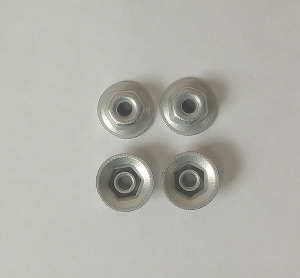 1965-1966 Mustang Parking & 65-70 Back Up Light Mounting Nuts, RH & LH, 4 pcs