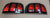 1996-1998 Mustang Tail Light Lenses, with Bezels, RH & LH