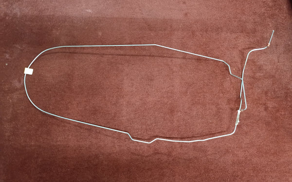 1967 Mustang Pre-Bent Long Front to Rear Brake Line, Drum, After 2/67