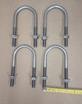 1965-1966 Mustang Rear Leaf Spring U-Bolt Kit - USA