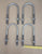 1965-1966 Mustang Rear Leaf Spring U-Bolt Kit - Economy