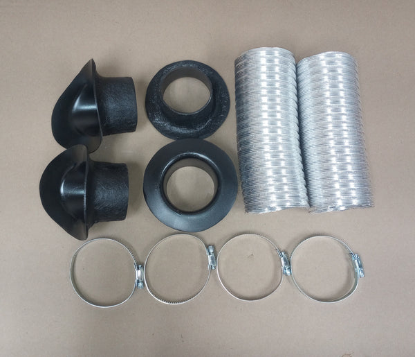 1965-1967 Shelby Mustang Rear Air Ducting Kit - USA