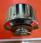 1968-1970 Mustang Oil Filler Cap, Chrome, with Autolite Logo, Closed Emissions