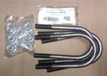 1965-1966 Mustang Rear Leaf Spring U-Bolt Kit - USA