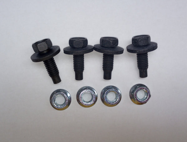 1973 Mustang Bumper Bolt Kit, Rear, with Bumper Guard, 8 pcs