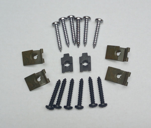 1964-1966 Mustang Instrument Cluster Screw Kit - 18 pcs USA
