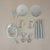 1964-1973 Mustang Hood Pin Kit, Deluxe