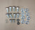 1965-1968 Mustang Bumper Bolt Kit, Front & Rear, 22 pcs