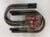 1970-1973 Mustang Rear Leaf Spring U-Bolt Kit, U-Bolt & Nuts, 4 Bolts & 8 Nuts
