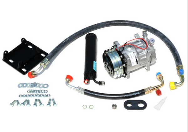 1968 Mustang Sanden Compressor Conversion Kit, V8 (289, 390, 428), R134A