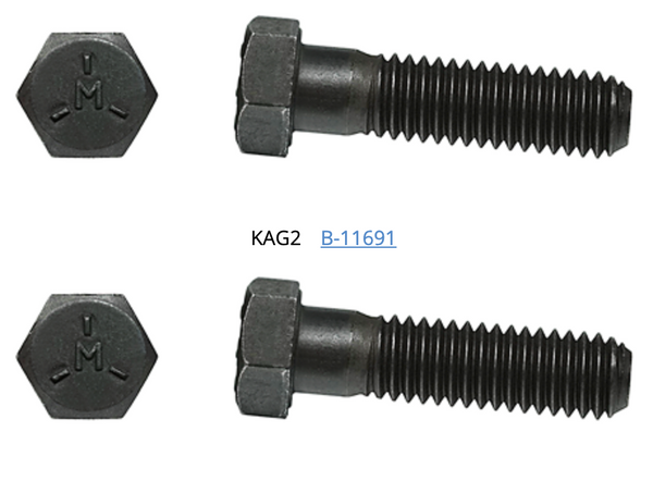 1969-1973 Mustang Trans Mounting Bolt Kit, Bell Housing to Block, V8, M/T, 12 pcs