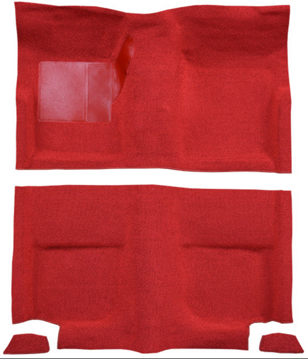 1965-1968 Mustang Fastback Carpet, No Fold Down