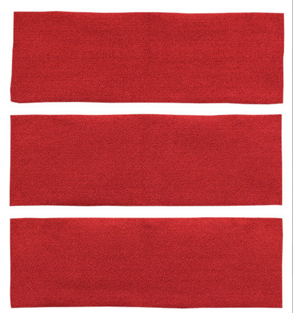 1965-1968 Mustang Fastback Fold Down Carpet, 3 pcs