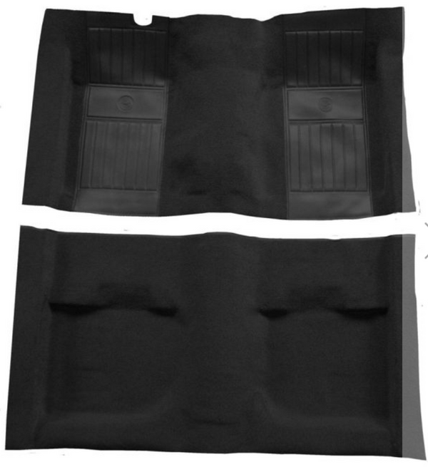 1971-1973 Mustang Mach 1 Carpet, No Fold Down