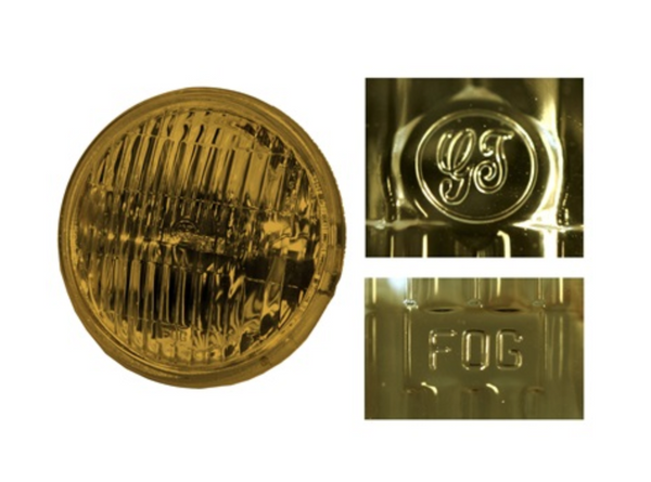 1965-1968 Mustang Fog Light Bulbs, Amber, Pr.