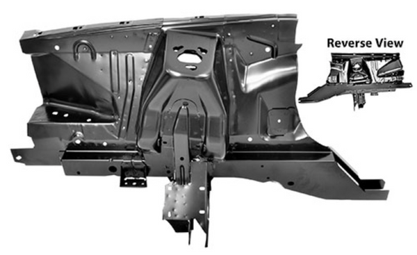 1971-1973 Mustang Shock Tower & Apron Assembly, RH