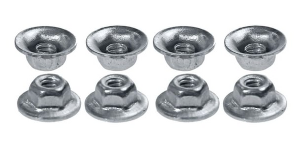 1965-1966 Mustang Tail Light Nuts, Concours, 8 pcs - USA