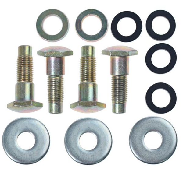 1967-1968 Mustang Seat Belt Installation Kit, Front, Early 68, 14 pcs