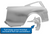 1965-1966 Mustang Dynacorn Quarter Panel Assembly, Fastback, RH