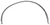 1971-1973 Mustang Wheel Opening Moldings, Front, RH & LH