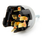 1965-1966 Mustang Windshield Wiper & Washer Switch, 2 Speed, Before 12/01/65, 7 Terminals