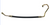 1970 Mustang P/S Pump to Control Valve Pressure Hose, V8 (302, 351), Upper