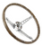 1967 Mustang Woodgrain Steering Wheel Kit, without Horn Pad