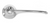 1964 Mustang Inside Door Handle, RH or LH, Clip-on type