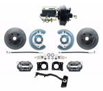 1967-1970 Mustang Disc Brake Kit, Power, A/T