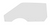 1969-1970 Mustang Door Window Glass, Fastback, After 10/69, Clear, Bolt In, LH