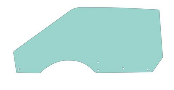 1969-1970 Mustang Door Window Glass, Fastback, After 10/69, Tinted, Bolt In, LH