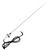1965-1968 Mustang Radio Antenna, Round Base, Show Quality
