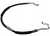 1967 Mustang P/S Pump to Control Valve Pressure Hose 1/4 inches port, V8 (289), Concours