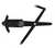 1970 Mustang Door Window Manual Regulator, LH - Bolt on Glass