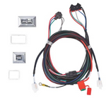 1967-1968 Mustang Power Window Kit, with Chrome Switch, Fastback