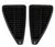 1970-1973 Mustang Quarter Panel B-Pillar Grille Inserts