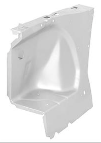 1965-1966 Mustang Front Fender Apron, RH - HD