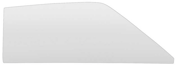 1969 Mustang Door Window Glass, Fastback, Clear, Glue In, RH